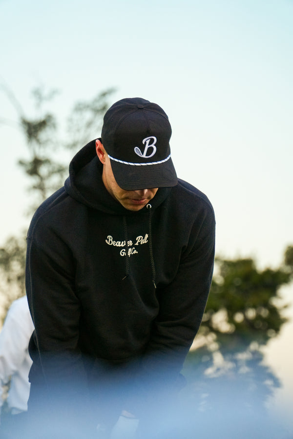 Beaver Pelt Script Hoodie