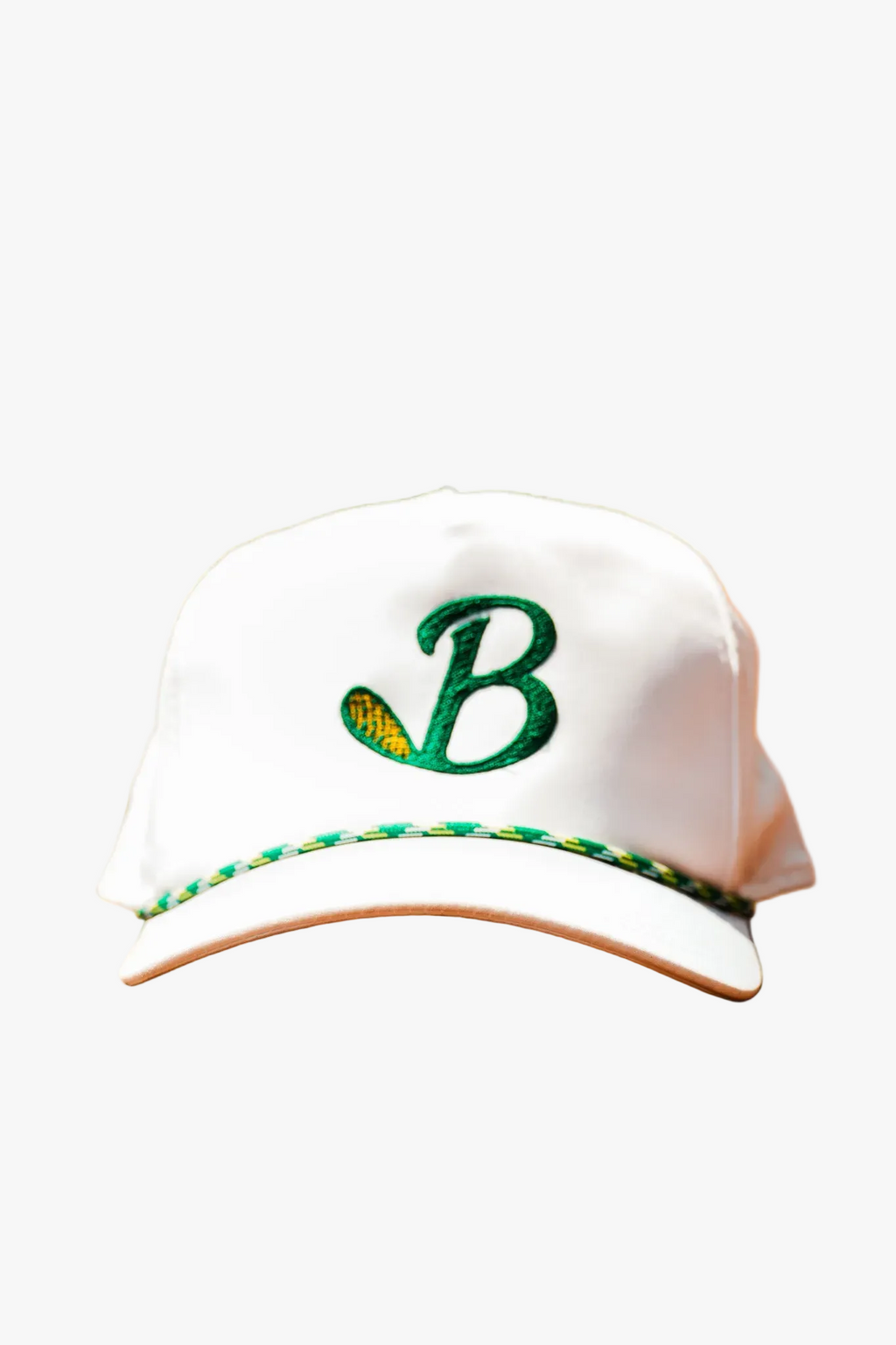 White Beaver Pelt Rope Hat