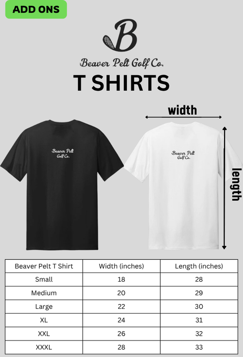 Beaver Pelt Script T Shirt